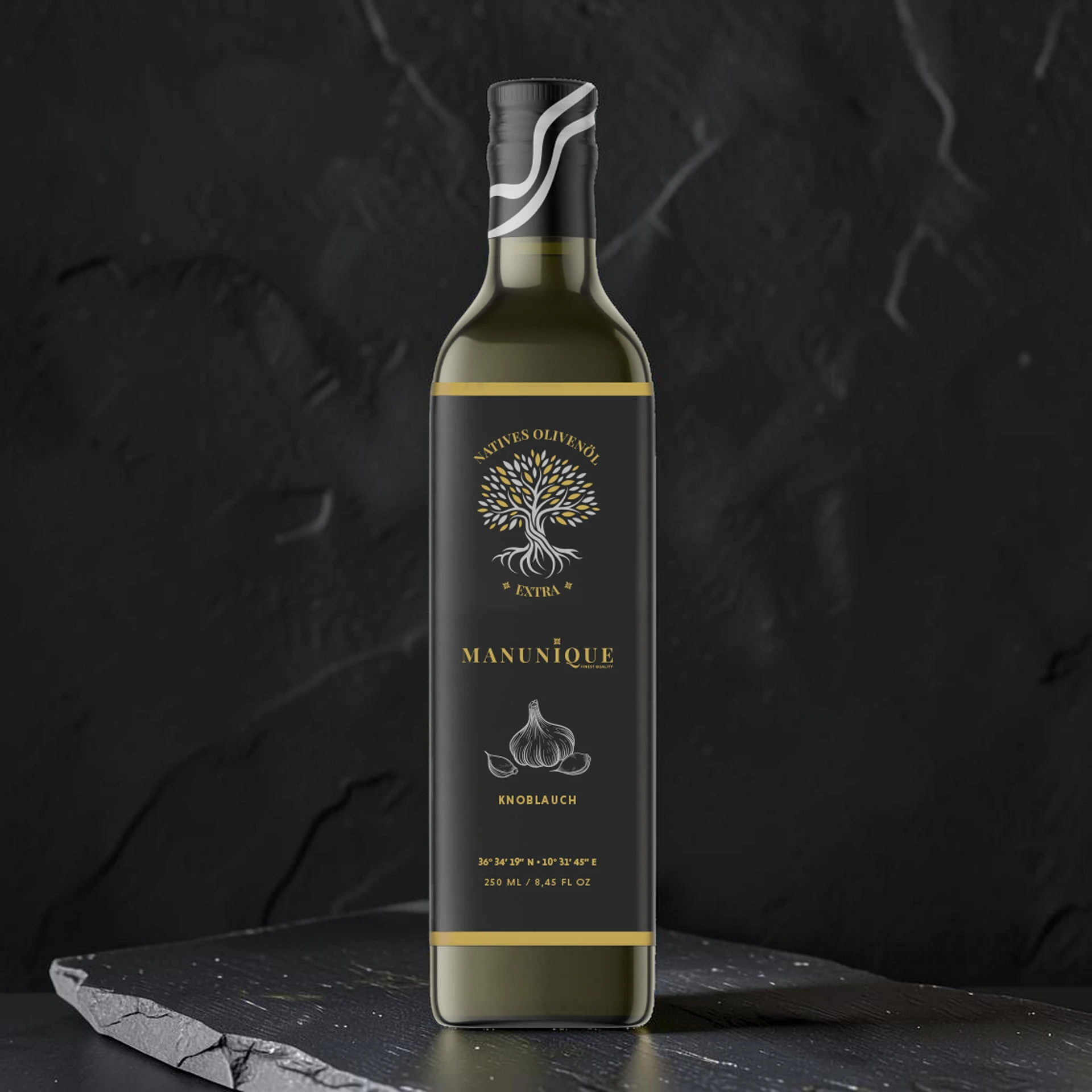 Tunesisches Olivenöl | Knoblauch