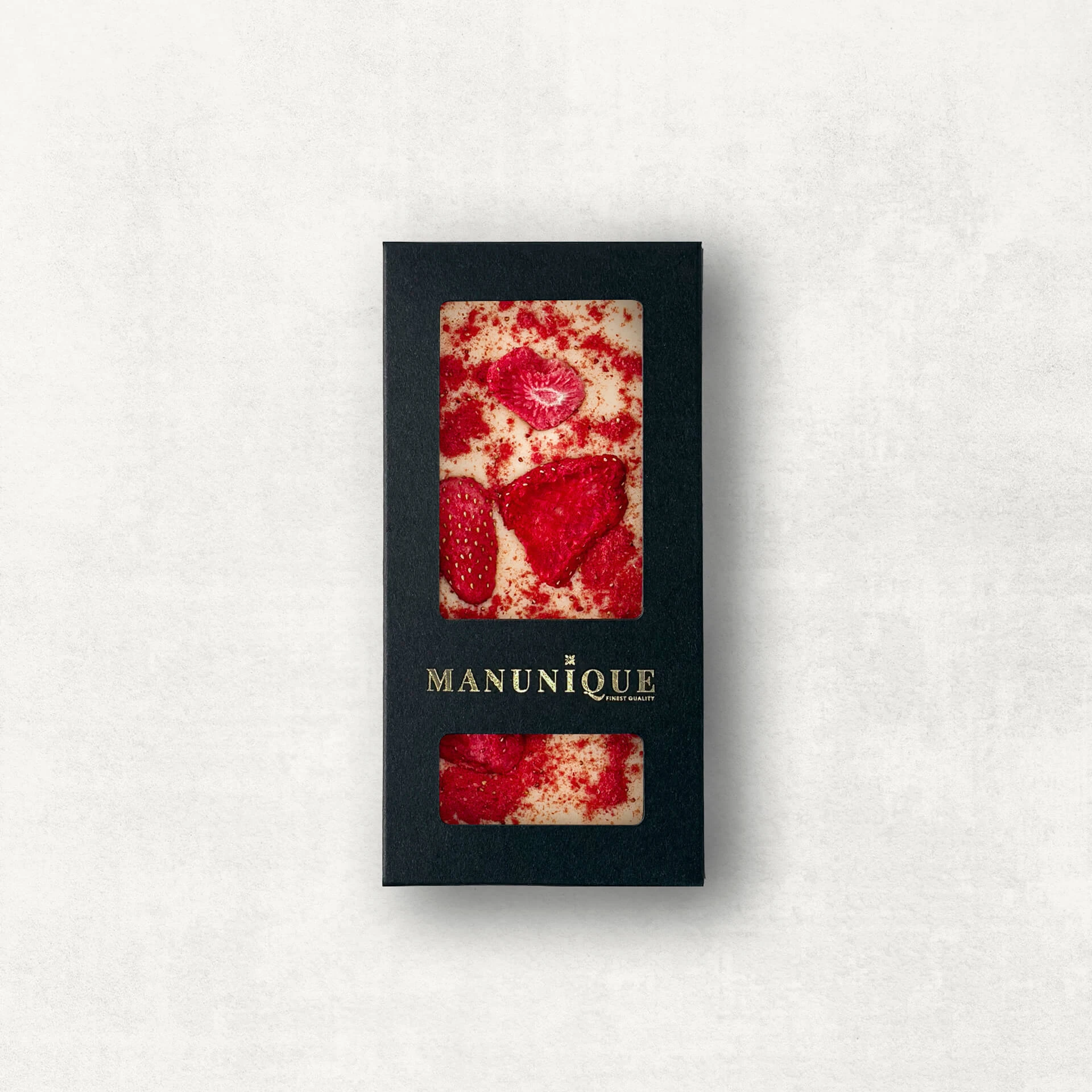 Grand Cru Schokolade 36% weiß - Erdbeere/Panacotta