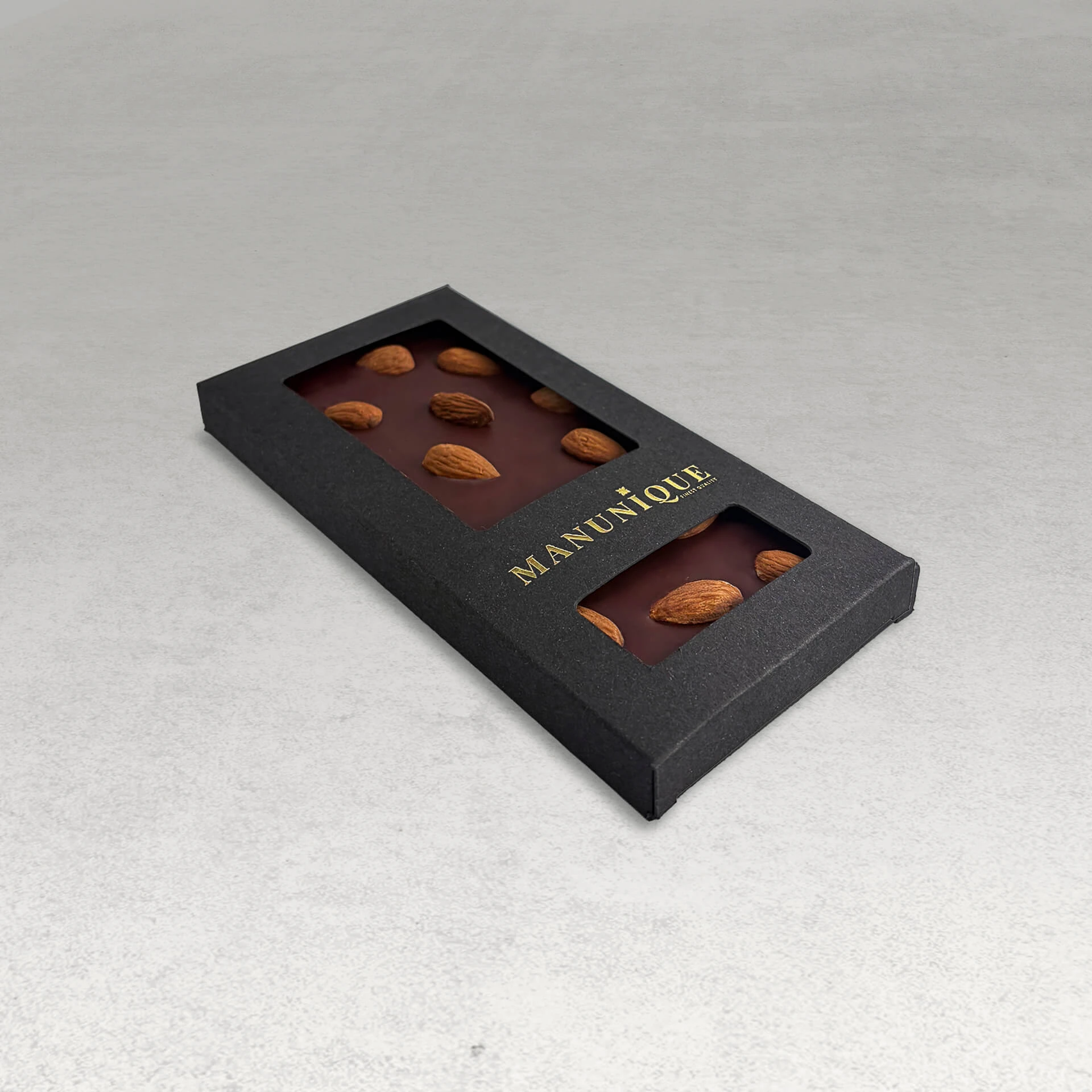 Grand Cru Schokolade 62% dunkel - Mandel